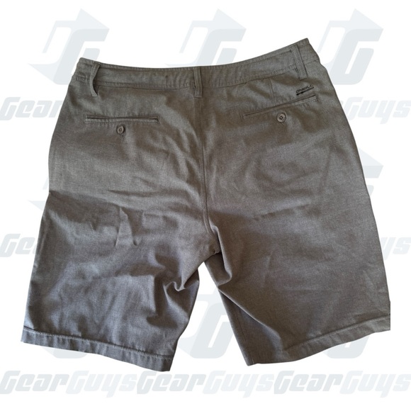 O'Neill Hybrid Men's Gray Flat Front Shorts - Picture 4 of 6